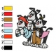 Animaniacs Embroidery Designs 02